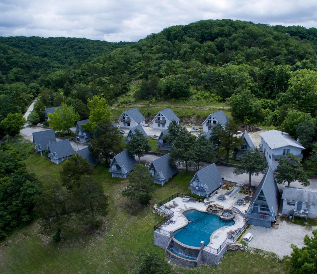 Alpine Lodge Resort Indian Point Exterior foto